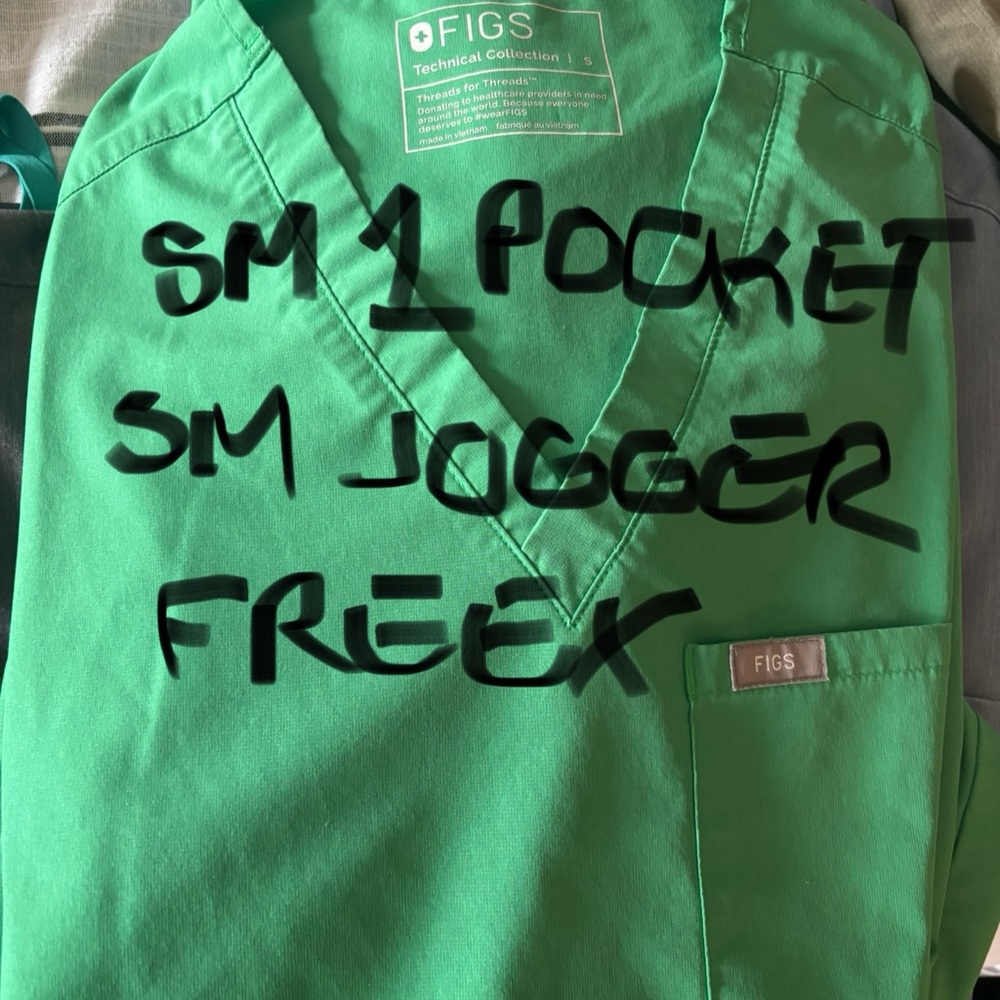 Figs Safety Green Scrub set